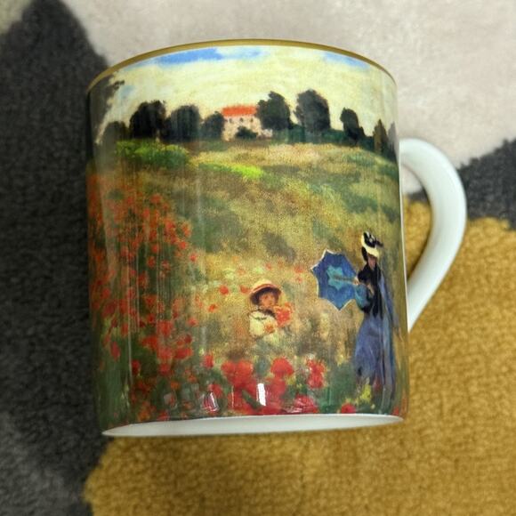 Carmani Bone China Mug Van Gogh Painting Great Masters Coffee Cup Mug - Picture 1 of 8